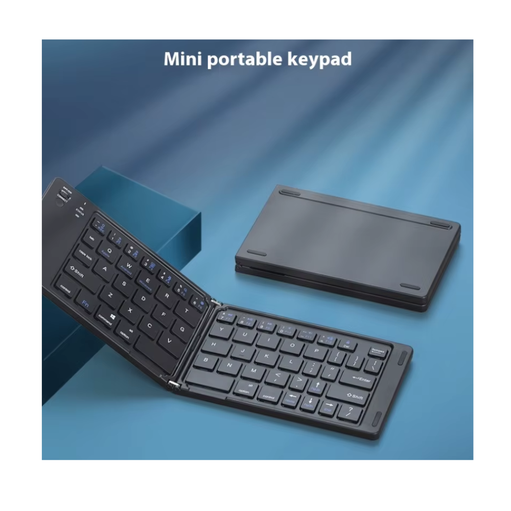 MINI TECLADO PLEGABLE ESPAÑOL PORTATIL BLUETOOTH - 2
