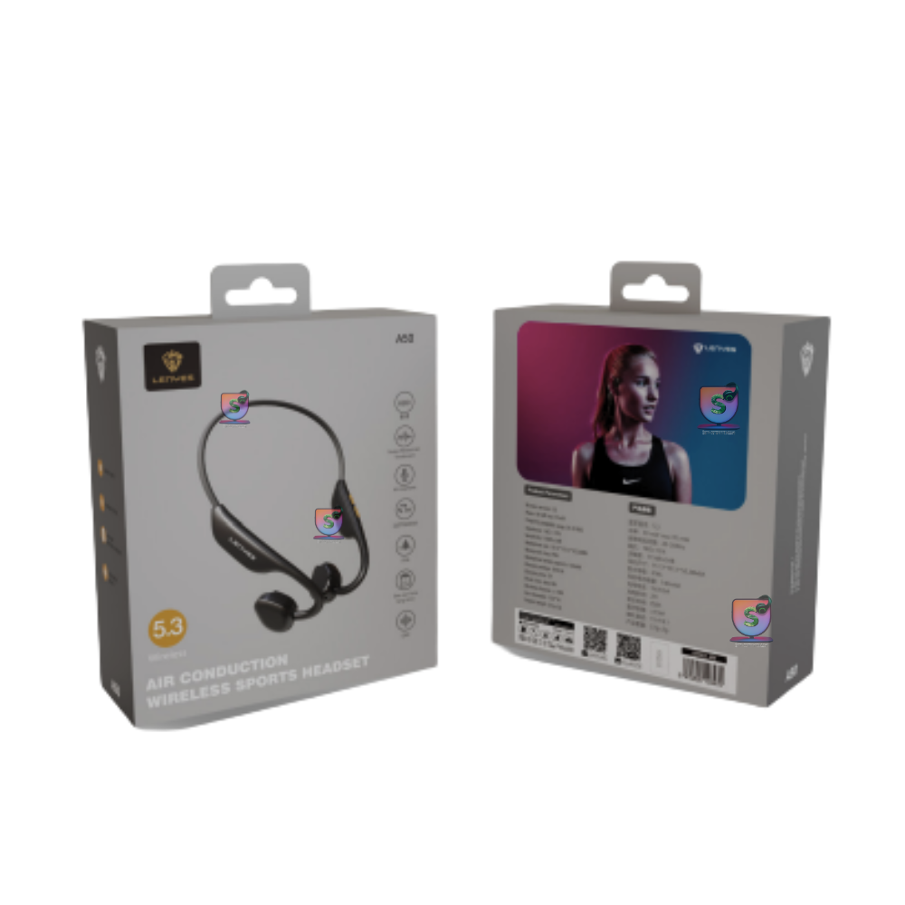 AUDIFONOS LENYES A50 DE CONDUCCION OSEA BLUETOOTH 5.3 - 2