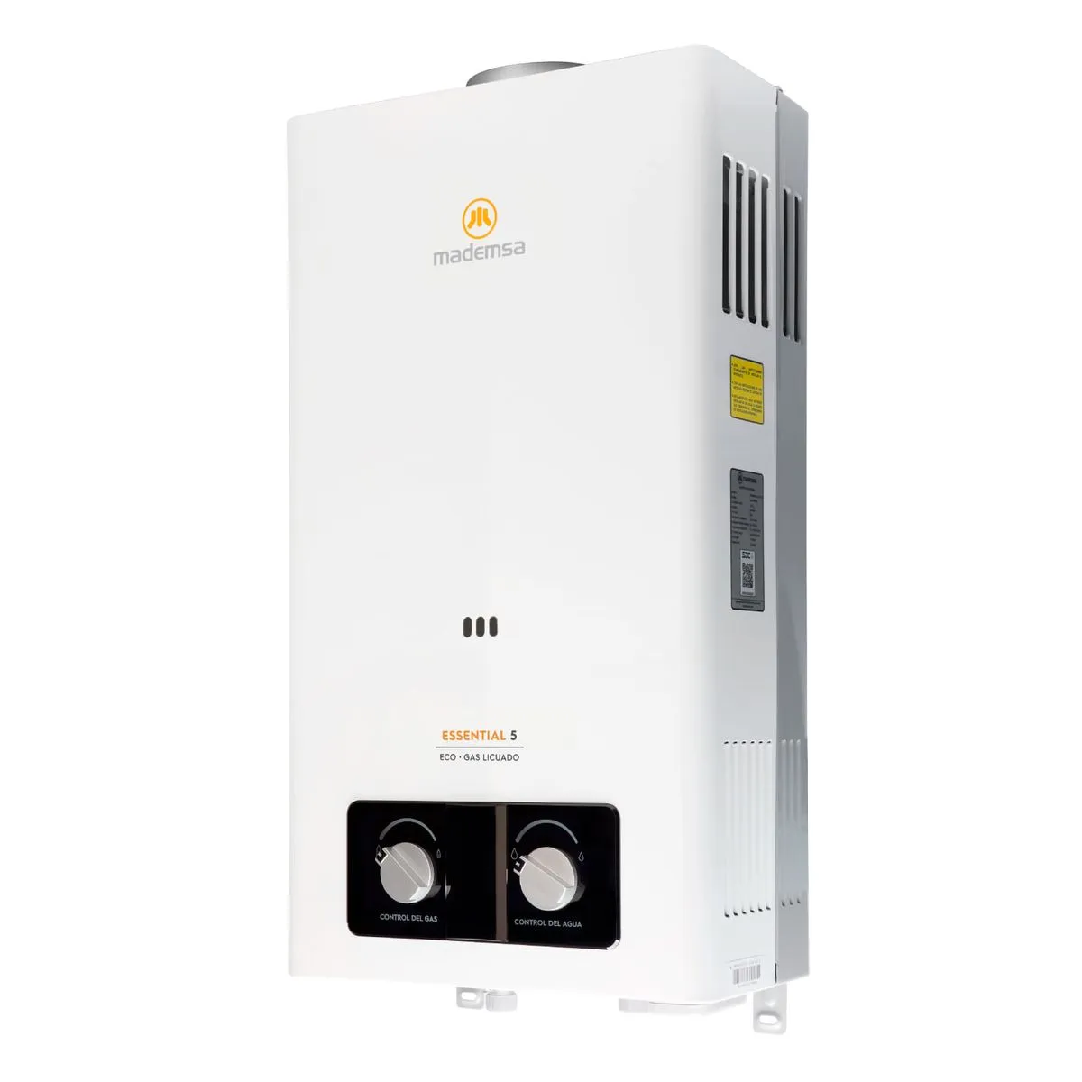 CALEFONT A GAS GLP MADEMSA ESSENTIAL 5 ECO BLANCO - 7
