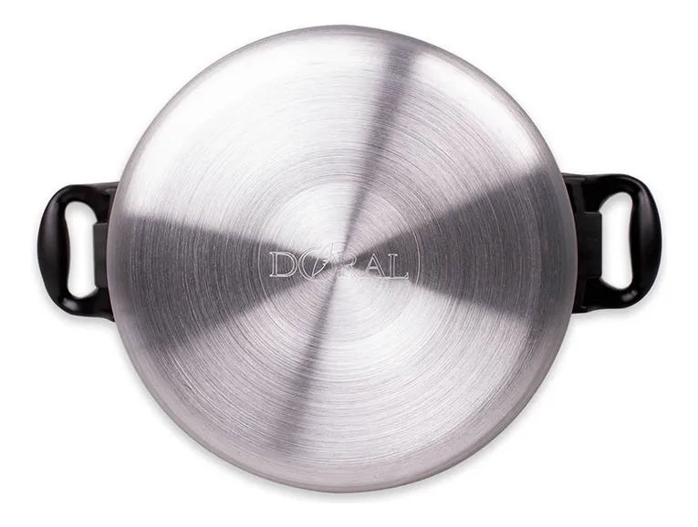 OLLA A PRESION 11 LITROS FAST COOK DORAL COLOR PLATEADO - 2