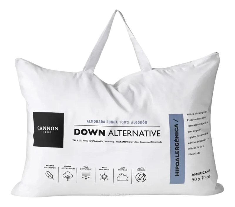 ALMOHADA DOWN ALTERNATIVE 50X70 PREMIUM - CANNON - 1