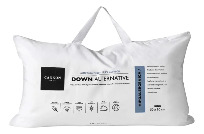 ALMOHADAS PACK DE 2 DOWN ALTERNATIVE 50X90 PREMIUM - CANNON - 2