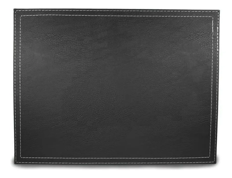 SET 4 INDIVIDUALES RECTANGULAR ECOCUERO 42X32CM DORAL - 1