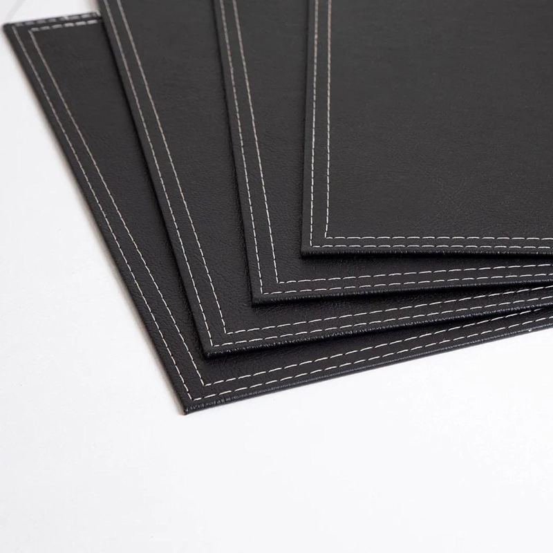 SET 4 INDIVIDUALES RECTANGULAR ECOCUERO 42X32CM DORAL - 3