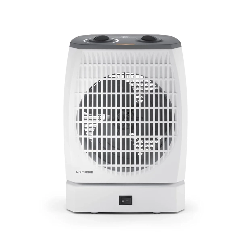 TERMOVENTILADOR 2000W Y TERMOSTATO TV550 BLANCO MADEMSA - 1