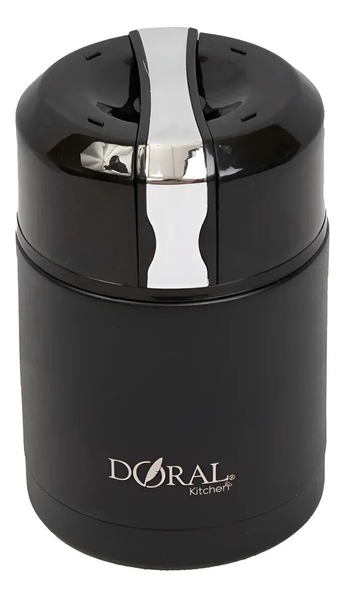 TERMO COMIDA C/MANILLA BUFFET 1000 ML NEGRO DORAL - 1
