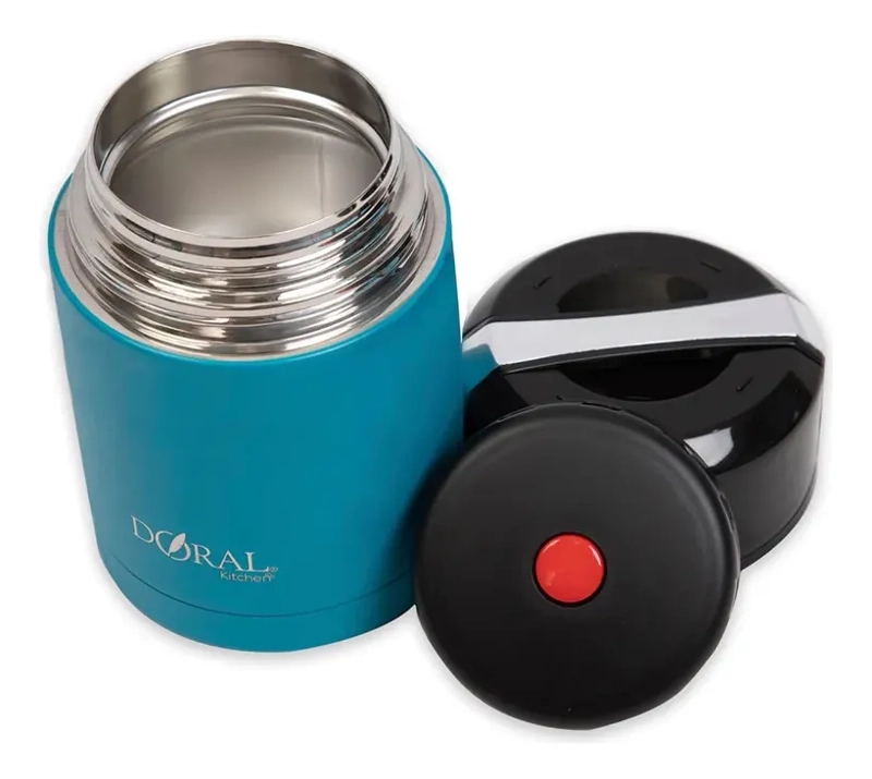 TERMO COMIDA C/MANILLA BUFFET 1000 ML NEGRO DORAL - 2