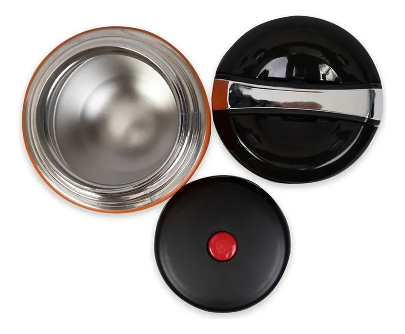 TERMO COMIDA C/MANILLA BUFFET 1000 ML NEGRO DORAL - 4