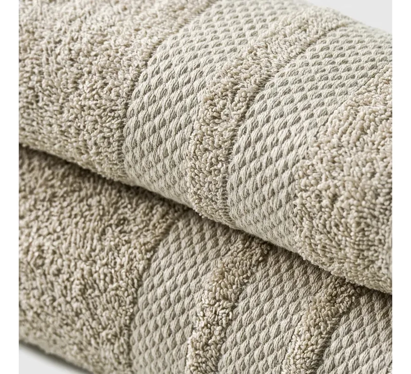 SET 2 TOALLAS AF CANNON 100% ALGODON 400GR BAÑO MANO - 3