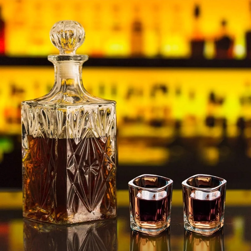 SET 6 VASOS SHOT TEQUILA 65ML VIDRIO GRUESO - 3
