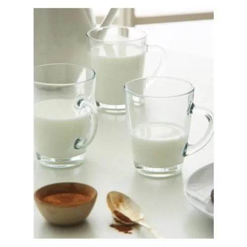 TAZAS DE CAFE TE  VIDRIO 200ML PREMIUM X6 - 4