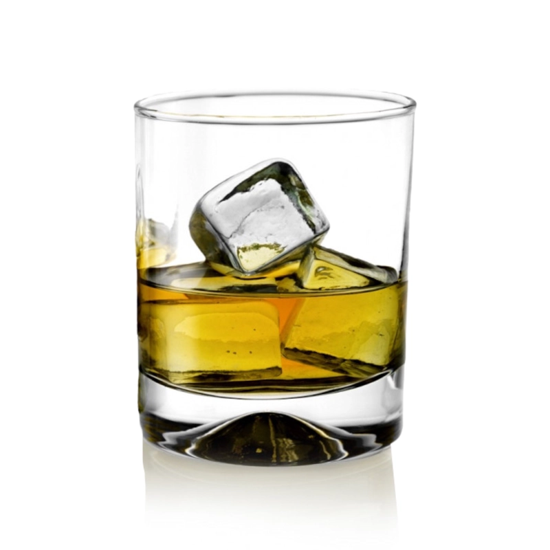 SET 6 VASOS WHISKY BAJOS MANHATAN  340ML CRISTAR - 2