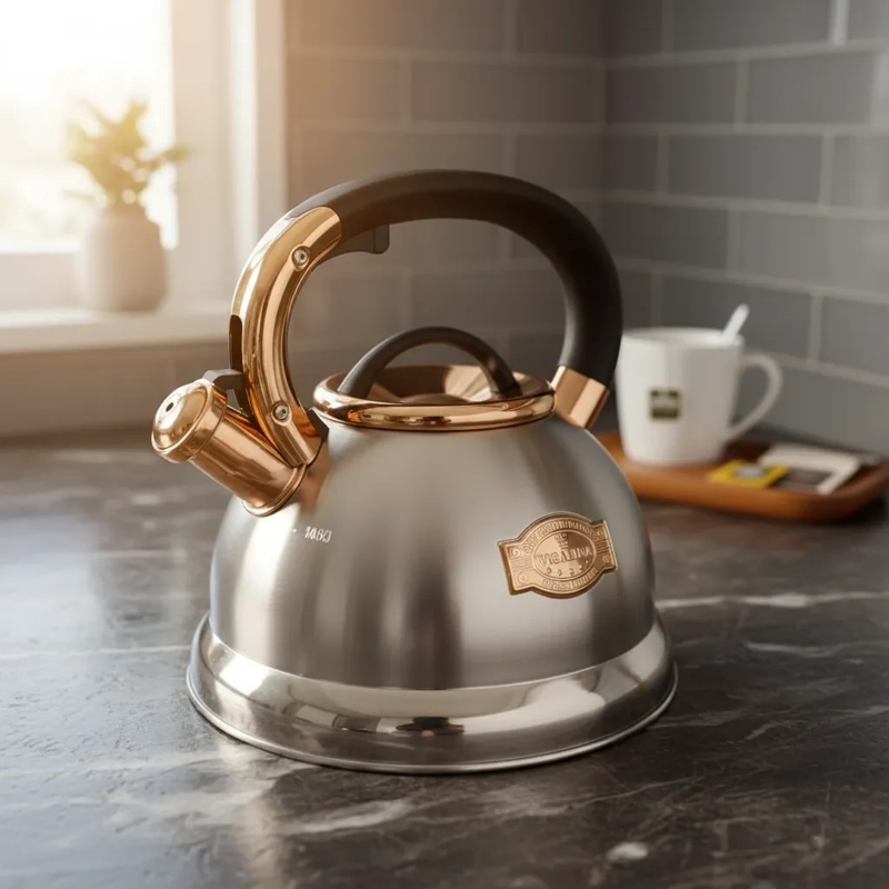 TETERA SILBADORA ACERO INOXIDABLE VICALINA COCINA, 3 LITROS - 2