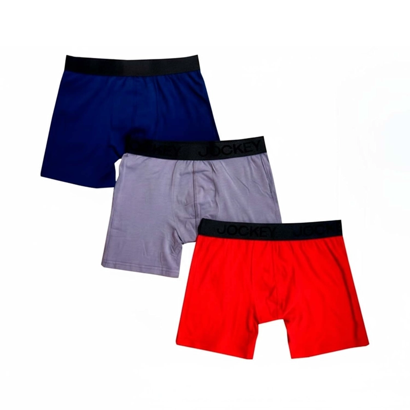 PACK DE 3 BOXER LARGOS ALGODON HOMBRE JOCKEY - 1