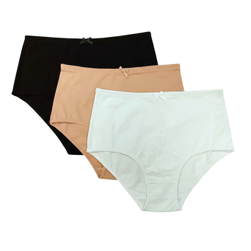 PACK DE 3 CALZONES TIRO ALTO CONTROL ABDOMEN MUJER JOCKEY - 2