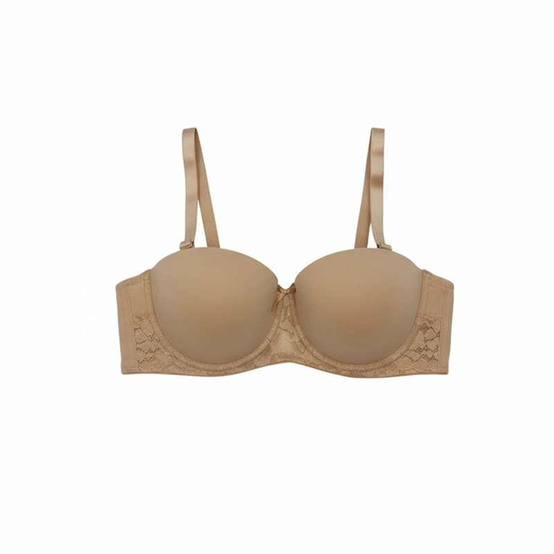 PACK DE 3 SOSTENES STRAPLESS CON ENCAJE Y COPAS PREFORMADAS / TIRANTES DESMONTABLES JOCKEY - 4