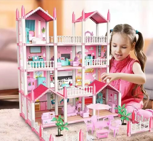 CASA DE MUÑECAS ROSADA - 3