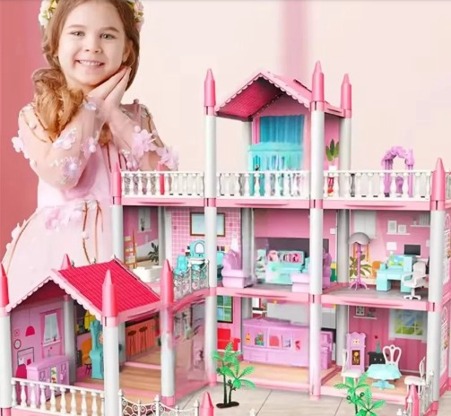 CASA DE MUÑECAS ROSADA - 4