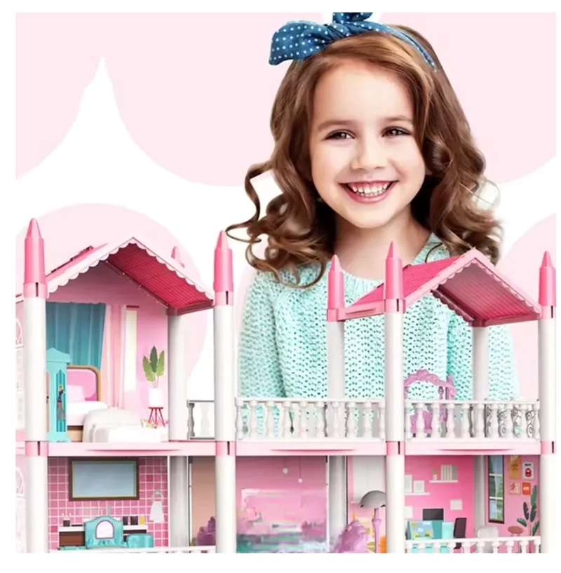 CASA DE MUÑECAS ROSADA - 6