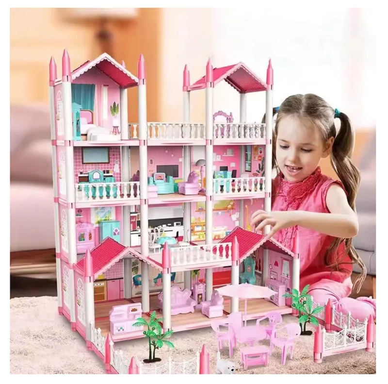 CASA DE MUÑECAS ROSADA - 7
