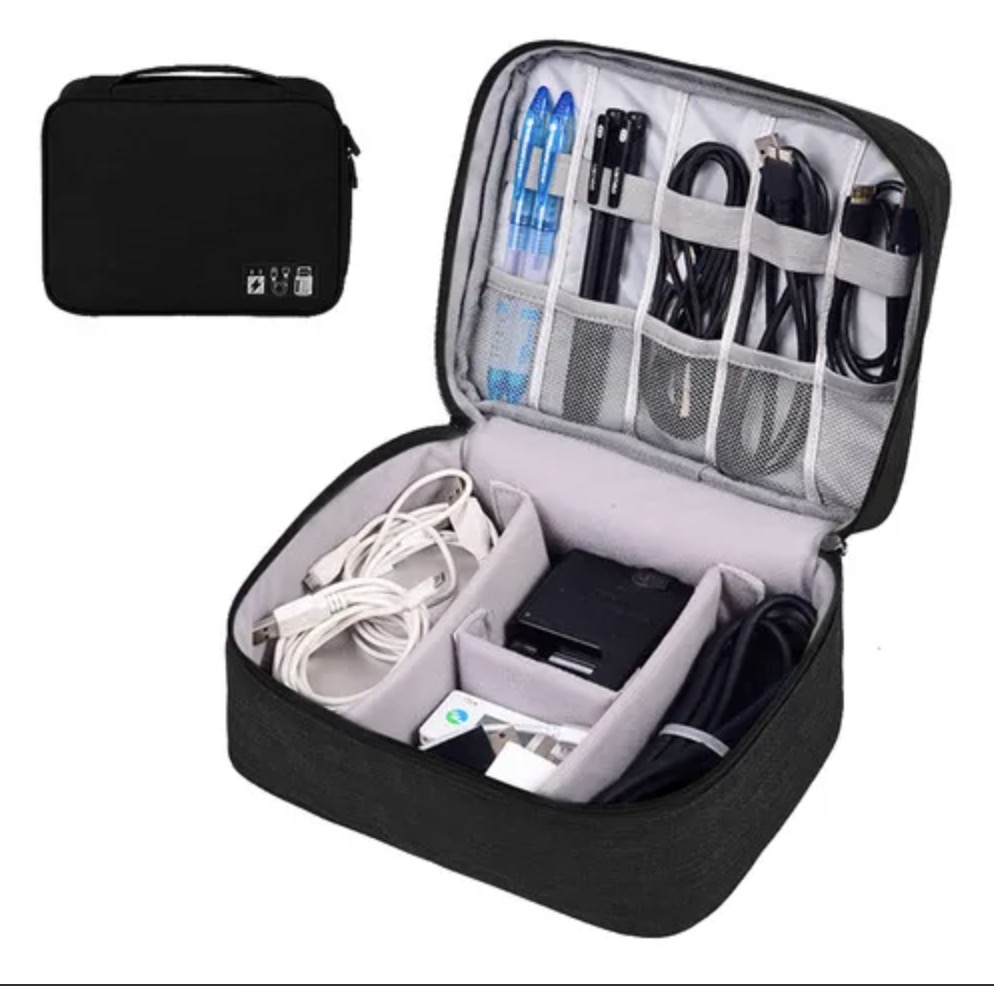 ORGANIZADOR DE ELE CTRONICA PARA VIAJES - 1