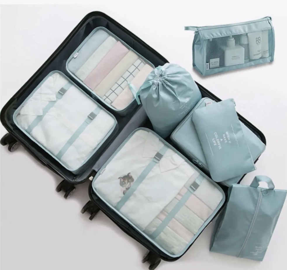 ORGANIZADOR MALETA SET 8 BOLSAS - 3