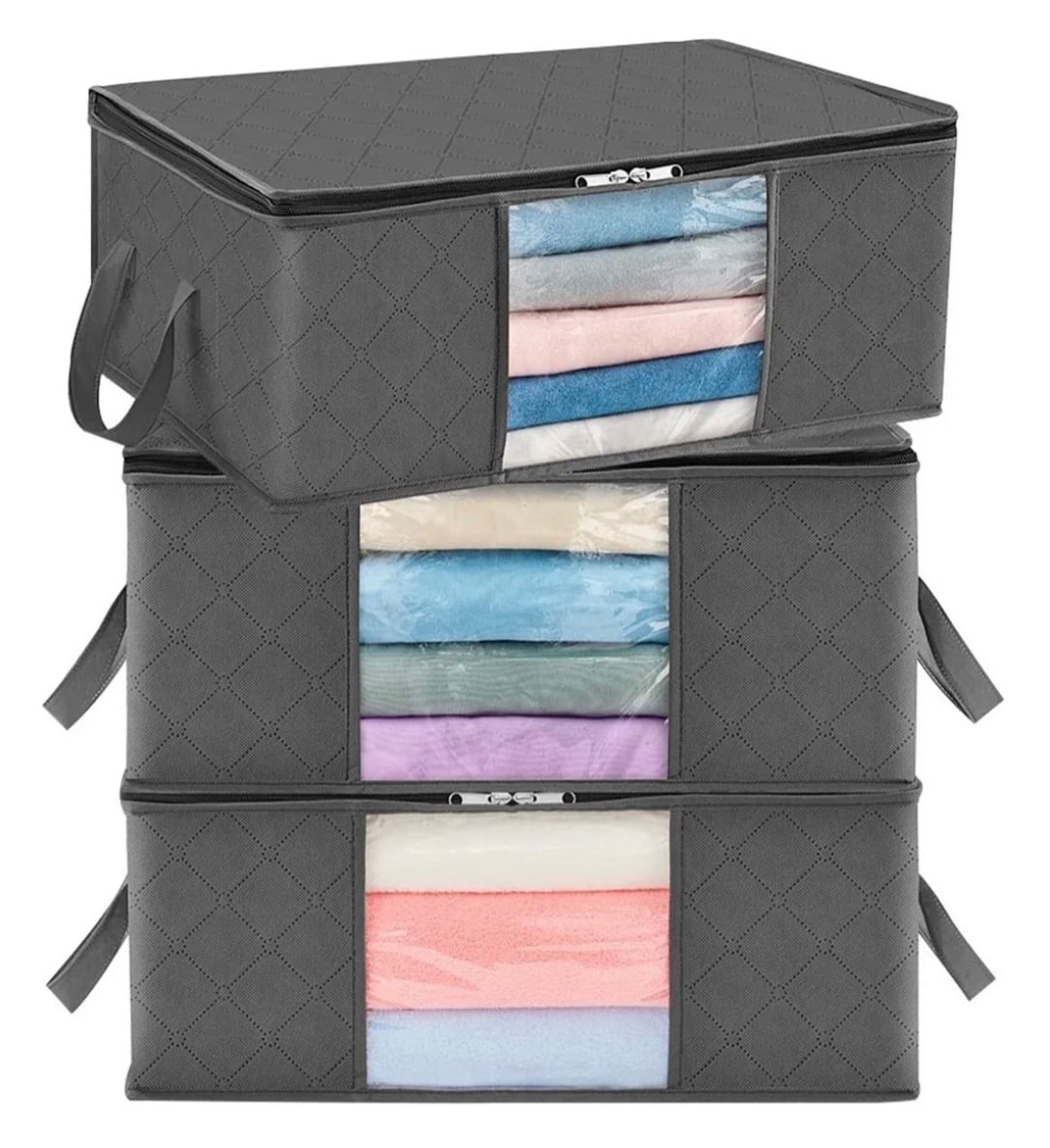 BOLSAS ORGANIZADOR ROPA CASATUA SET 3 UNIDS - 1