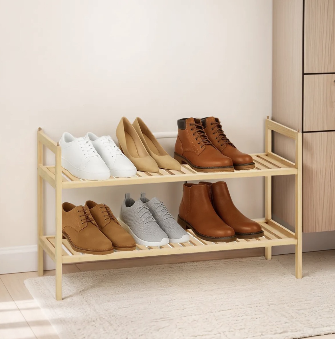 RACK ZAPATERO MUEBLE ORGANIZADOR - 1
