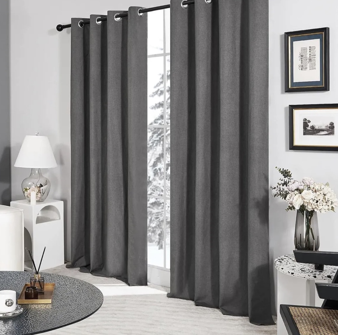 CORTINA 100% BLACKOUT ENGOMADA TERMICA - 2