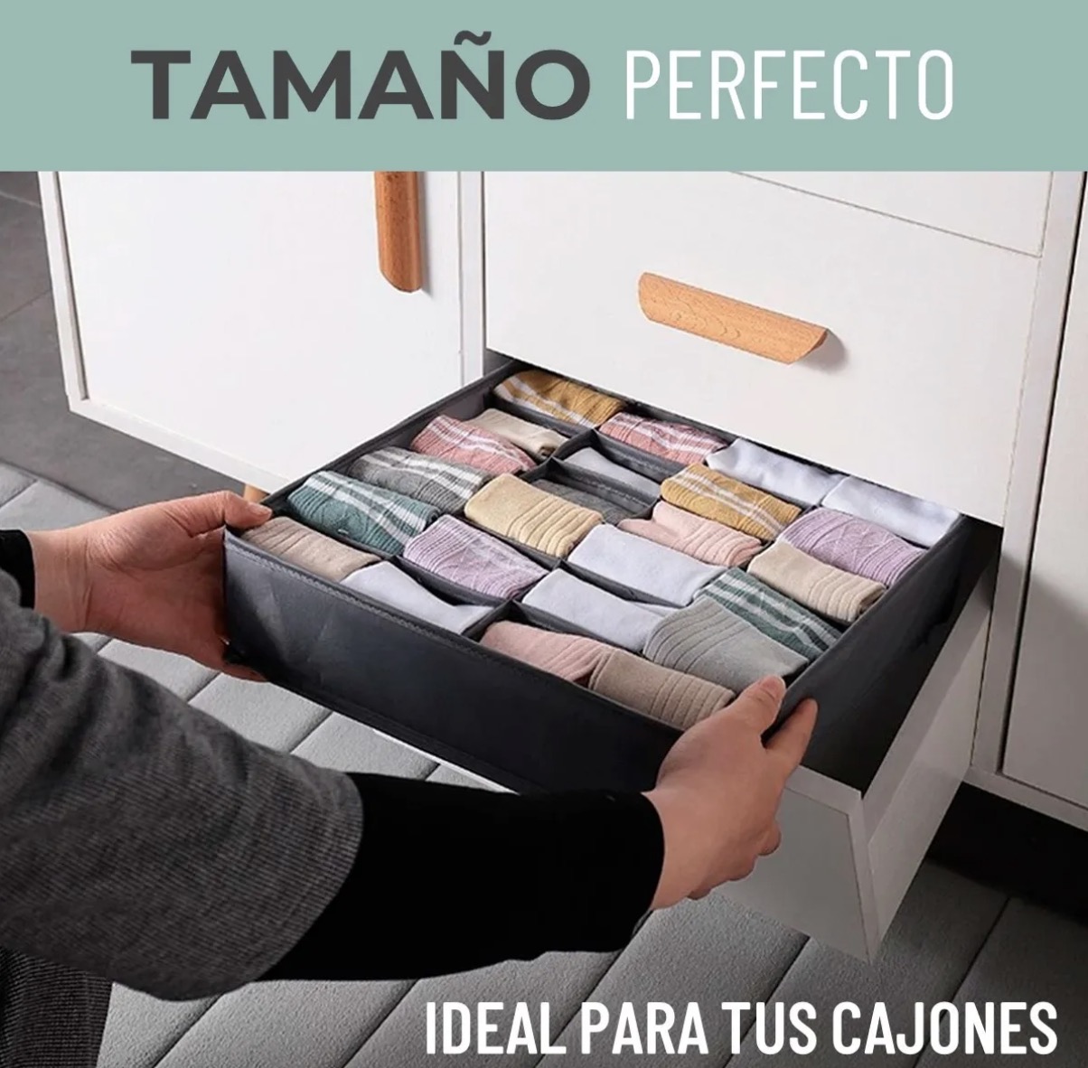 ORGANIZADOR ROPA INTERIOR DIVISOR CAJONES - 3