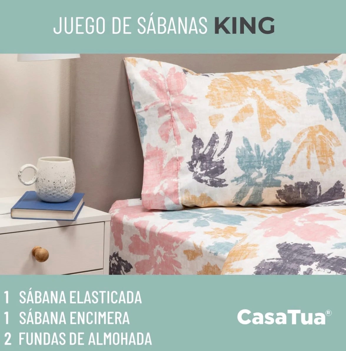 SABANAS ESTAMPADAS KING - 2