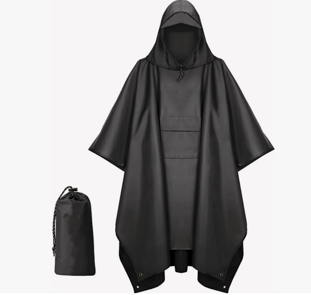 PONCHO IMPERMEABLE SIN OLOR - 1