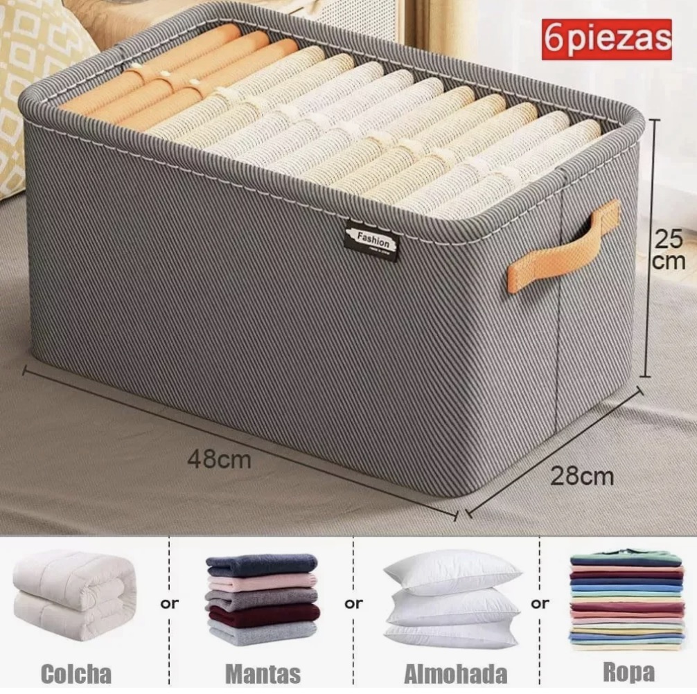 6X BOLSAS ORGANIZADOR ROPA - 2
