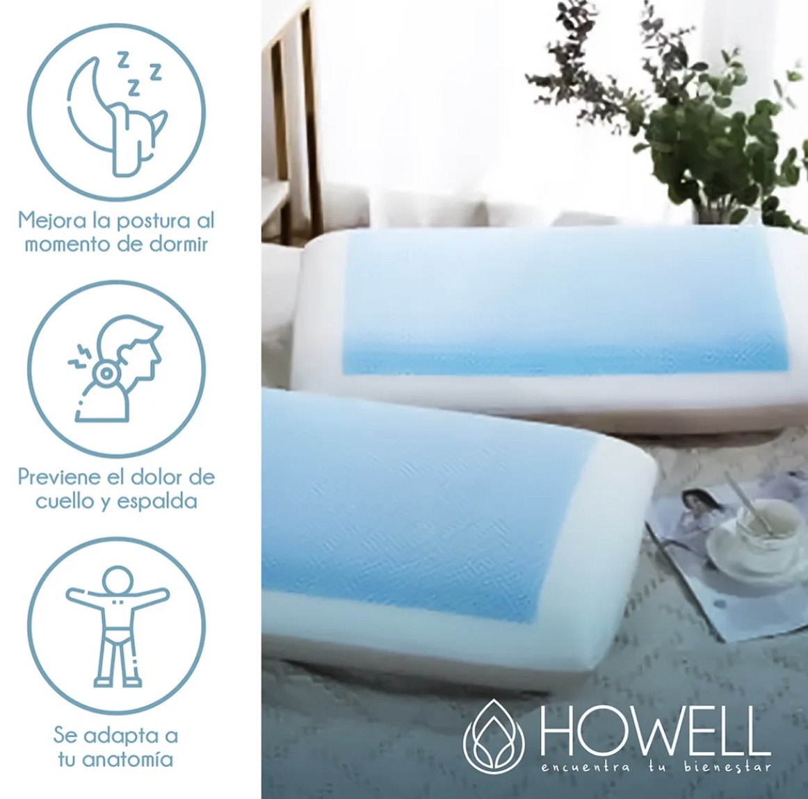 ALMOHADA GEL ORTOPE DICA VISCOELASTICA - 3