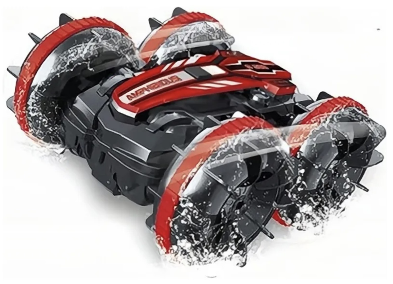 CARRITO CONTROL REMOTO ANFIBIO STUNT RECARGABLE 360 GRADOS - 2