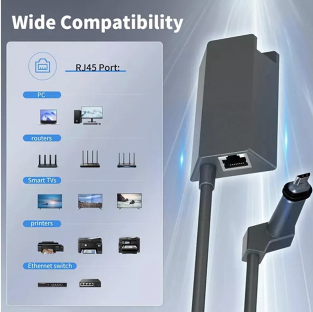 ADAPTADOR STARLINK INTERNET CABLE - 3