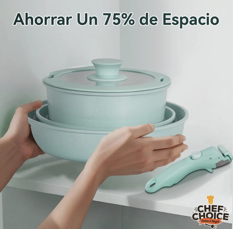 BATERIA COCINA ANTIADHERENTE 5PCS - 3