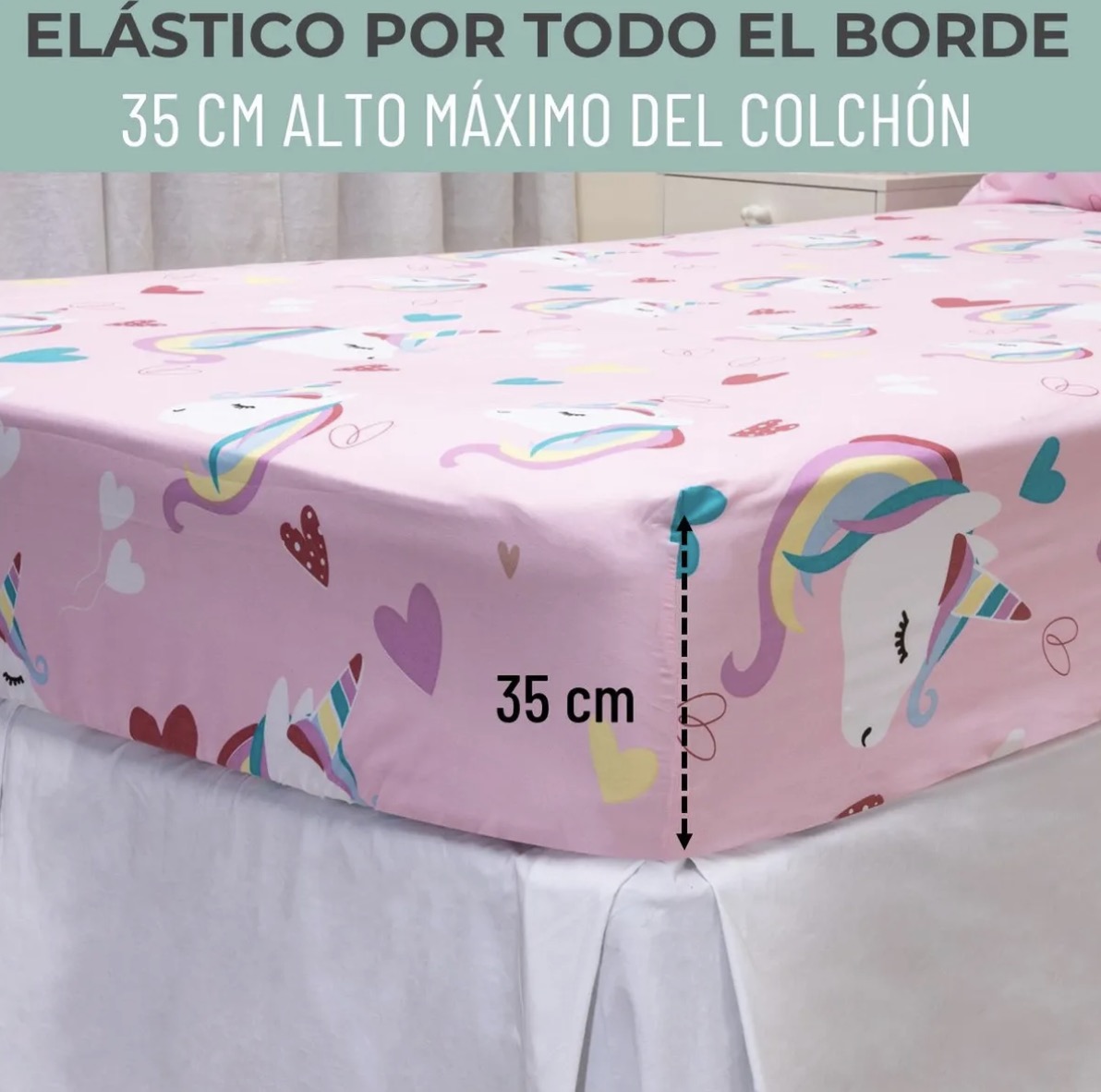 SABANAS 1,5 PLAZA NIÑA + FUNDA ALMOHADA - 3