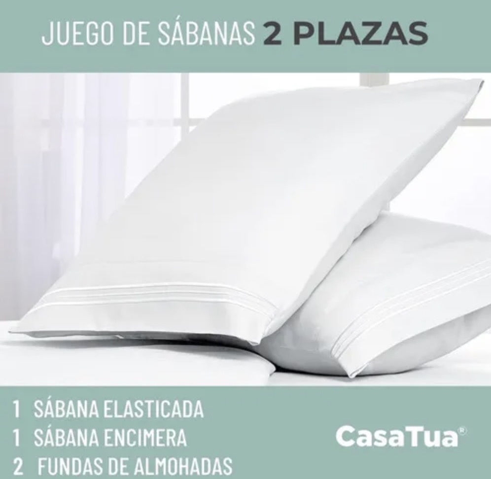 SABANA BORDADA 2 PLAZAS - 3