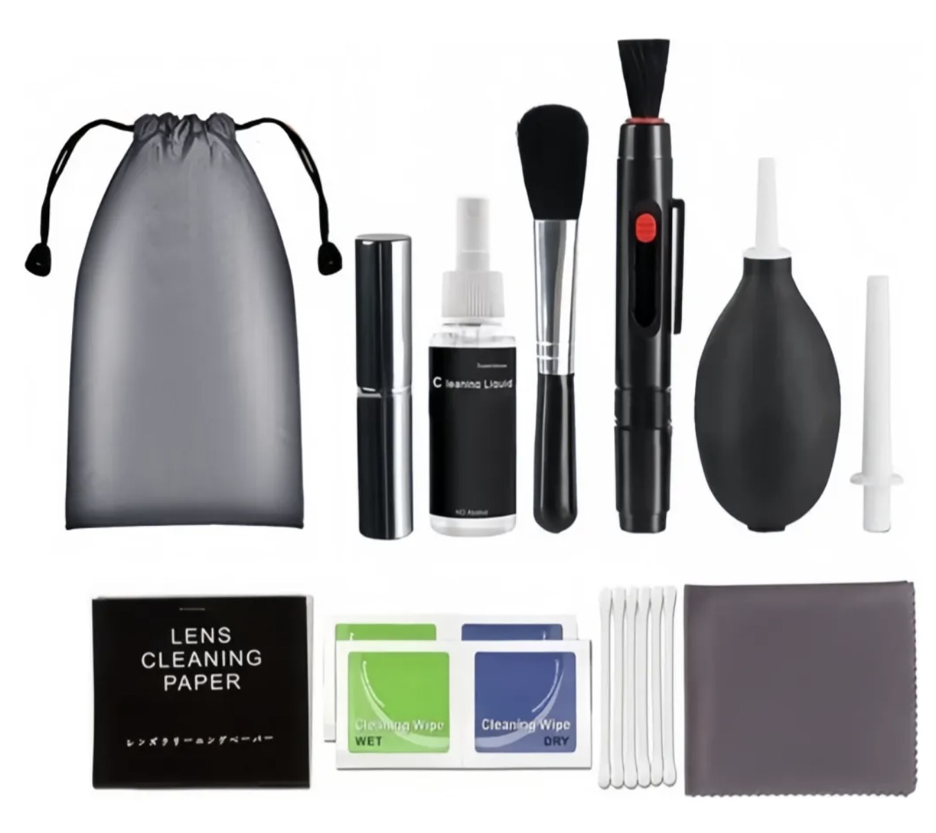 KIT DE LIMPIEZA DE CAMARA SLR DE 10 PIEZAS - 1