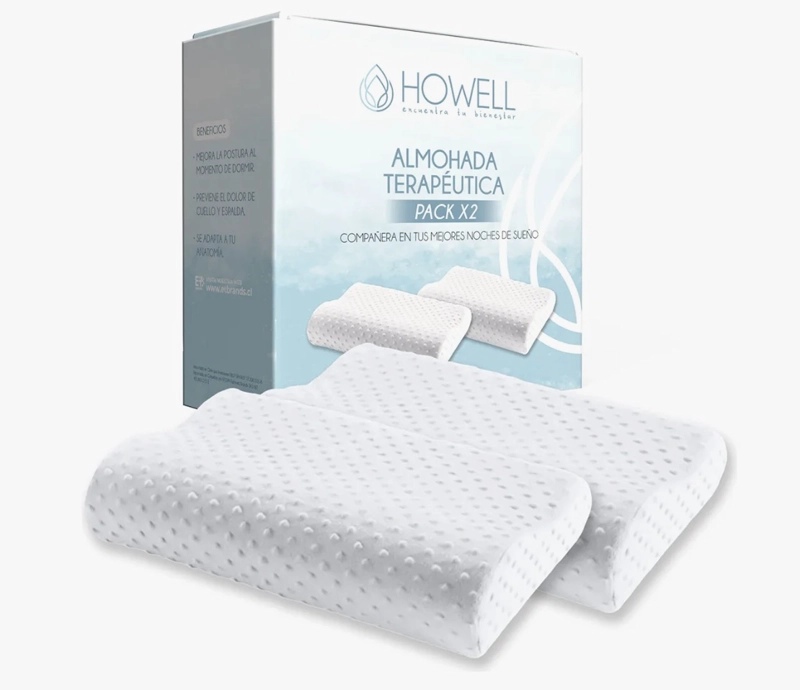 PACK X2 ALMOHADA CERVICAL ORTOPE DICA - 1