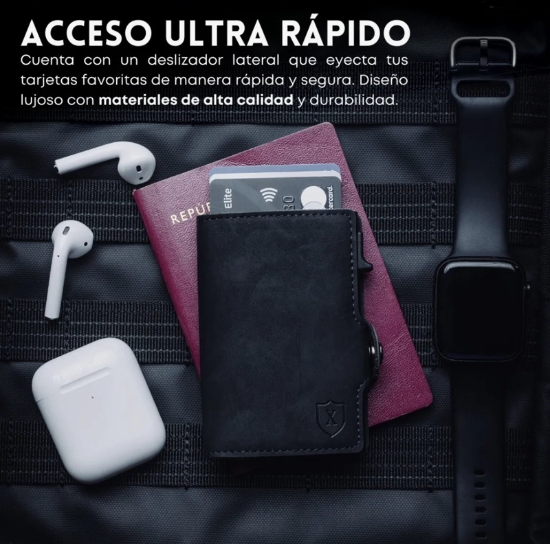 PACK BILLETERA XCLUSIVE + LOCALIZADOR SMART CARD - 3
