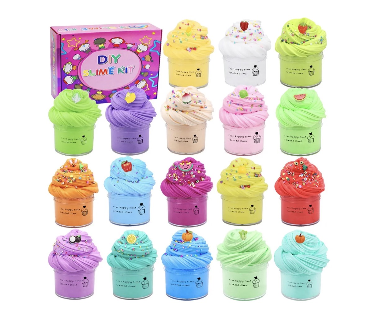 PAQUETE DE 18 MINIKIT DE LIMO DE MANTEQUILLA PERFUMADA - 2