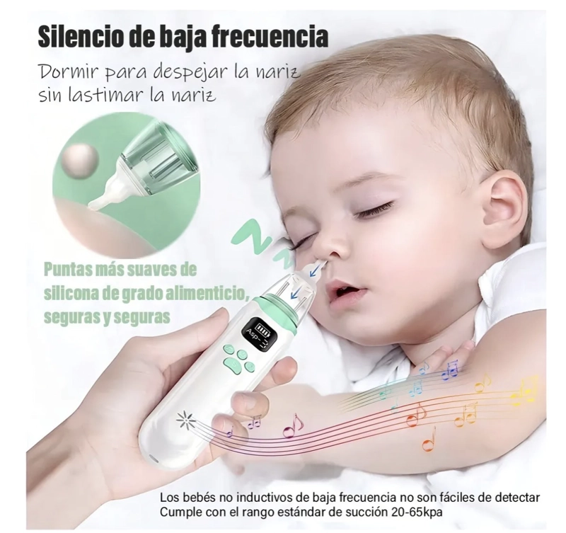 ASPIRADOR NASAL PARA BEBE ELECTRICO - 3