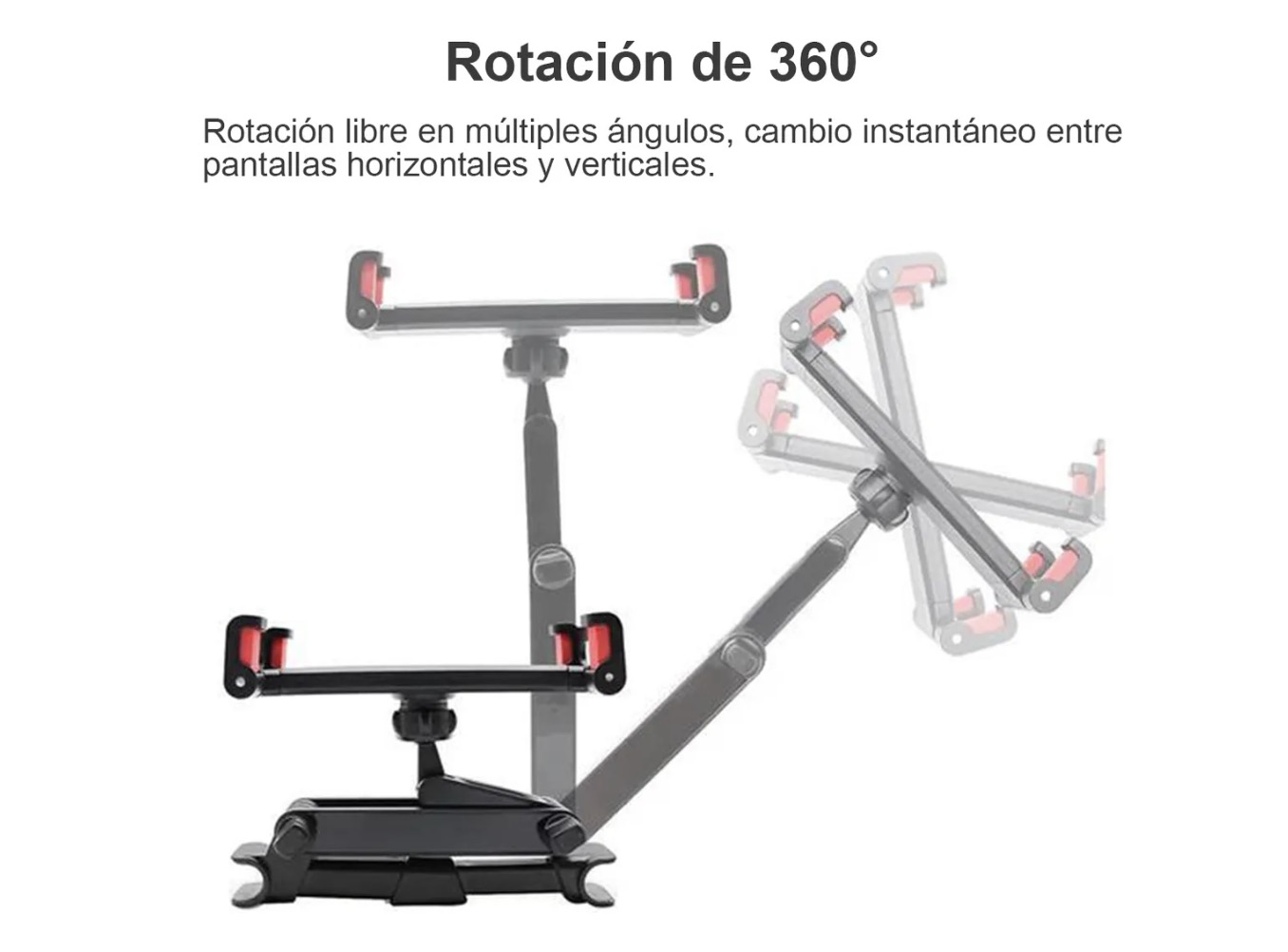 TABLETA TRASERA PARA COCHE SOPORTE PARA CELULAR - 2