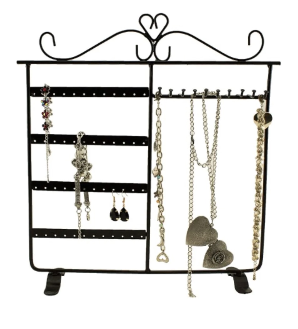 EXHIBIDOR DE METAL PARA JOYAS - 1