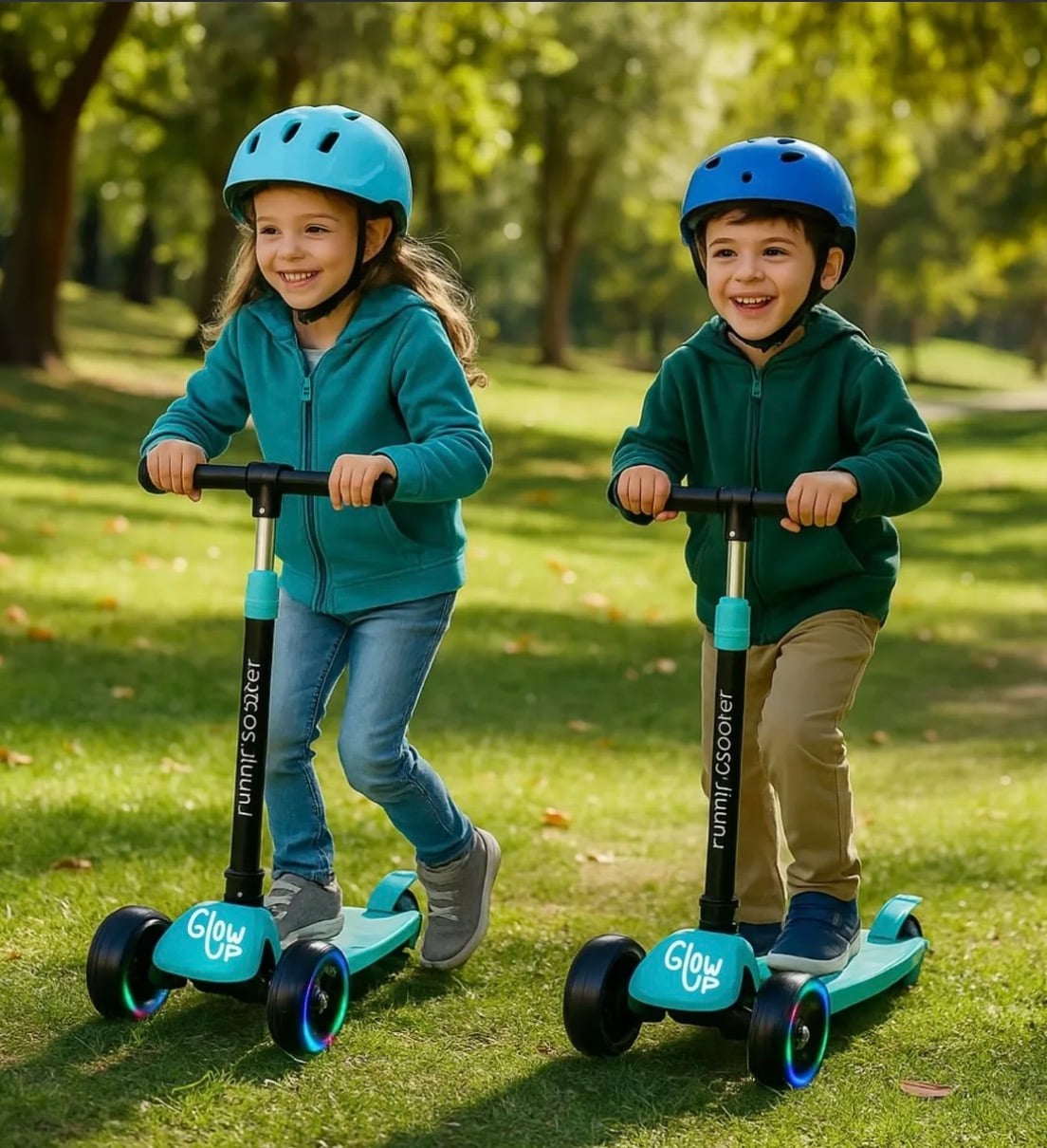SCOOTER MONOPATIN INFANTIL CON LUCES - 3