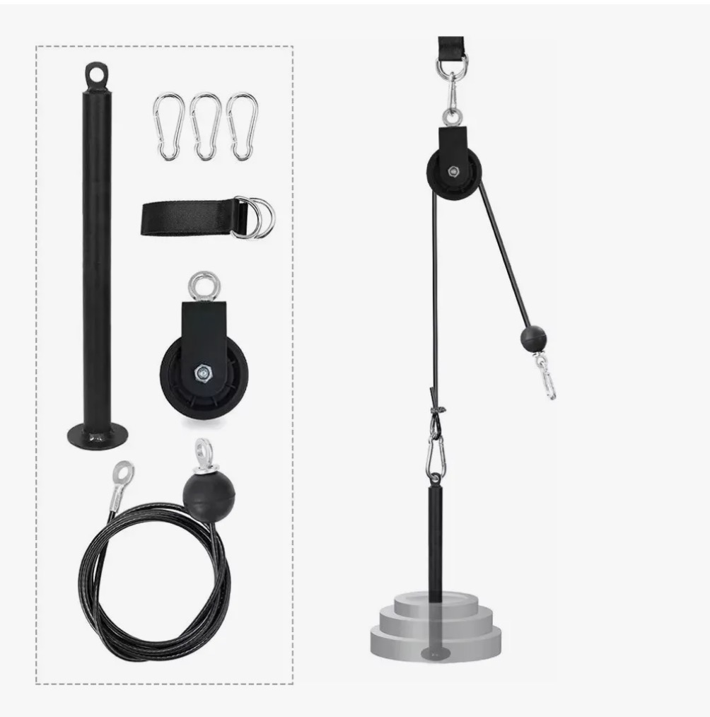 HOME TRICEPS PULLEY SET, POLEA ENTRENAMIENTO GYM - 2