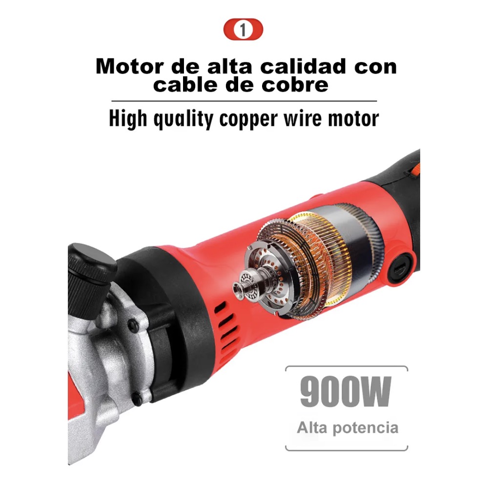 MAQUINA ESQUILADORA ELE CTRICA CORTADORA LANA OVEJAS 900W - 2