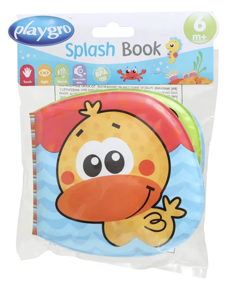 LIBRO PARA AGUA PLAYGRO COLOR MULTICOLOR - 1